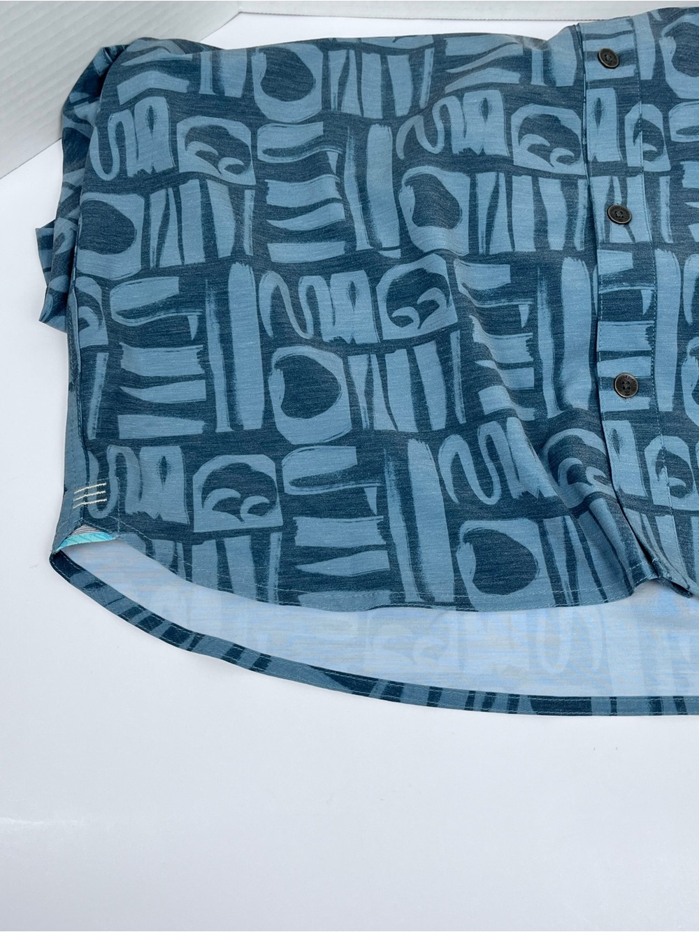 Jetty Men's Garwood Woven Abstract Pattern Button Up Shirt Size XL; Outdoor - Picture 9 of 12